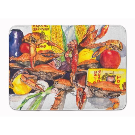 Carolines Treasures Verons and Crabs Machine Washable Memory Foam Mat 1016RUG